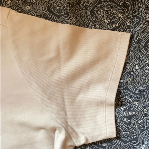 Cutter & Buck CBDryTec Lightweight Beige Golf Polo - Picture 3 of 6